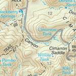 Prescott National Forest Quadrangle: HACKBERRY MOUNTAIN Preview 2