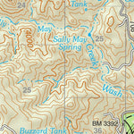 Prescott National Forest Quadrangle: HACKBERRY MOUNTAIN Preview 3