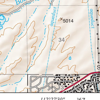 Prescott National Forest Quadrangle: CHINO VALLEY SOUTH Preview 3