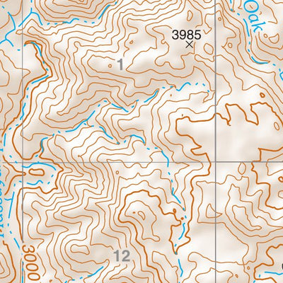 Prescott National Forest Quadrangle: WAGONER Preview 3