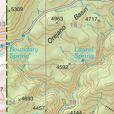 Prescott National Forest Quadrangle: SHERIDAN MOUNTAIN Preview 2