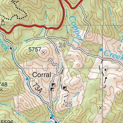 Prescott National Forest Quadrangle: WILHOIT Preview 3