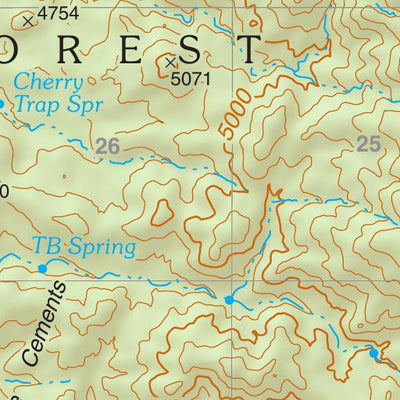 Prescott National Forest Quadrangle: MINNEHAHA Preview 2