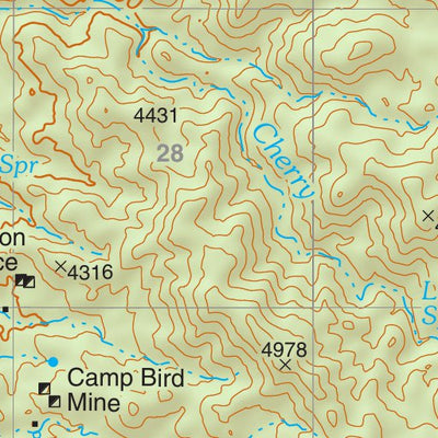 Prescott National Forest Quadrangle: MINNEHAHA Preview 3