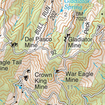 Prescott National Forest Quadrangle: CROWN KING Preview 3
