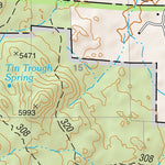 Prescott National Forest Quadrangle: JEROME CANYON Preview 2