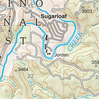 Prescott National Forest Quadrangle: CORNVILLE Preview 3