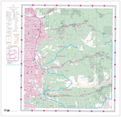 Mount Olympus and Twin Peaks Wilderness Uinta-Wasatch-Cache NF 2003 Preview 1