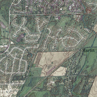NY-West Henrietta: GeoChange 1971-2011 Preview 3