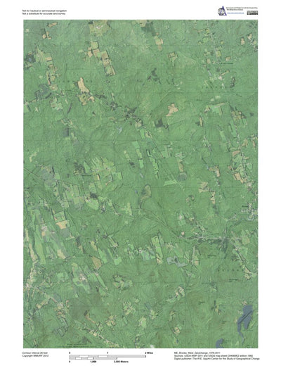 ME-Brooks West: GeoChange 1976-2011 Preview 1