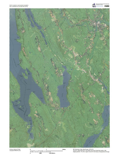 ME-Mechanic Falls: GeoChange 1973-2011 Preview 1