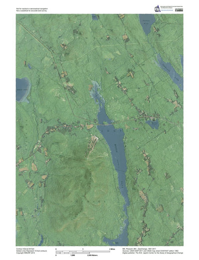 ME-Pleasant Mtn.: GeoChange 1961-2011 Preview 1