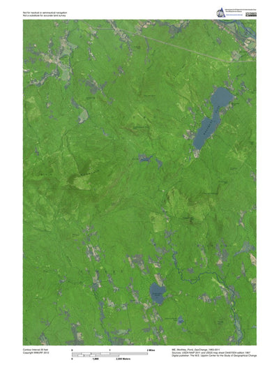 ME-Worthley Pond: GeoChange 1963-2011 Preview 1