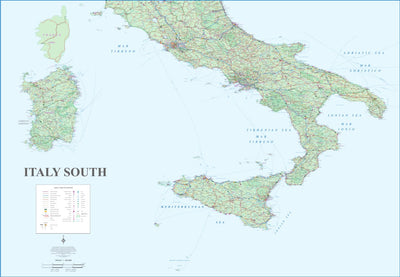 Italy South 1:925,000 - ITMB Preview 1