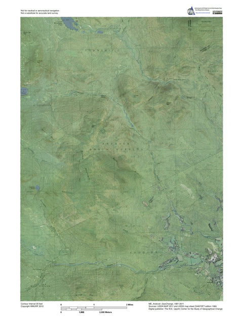 ME-Andover: GeoChange 1981-2011 Preview 1
