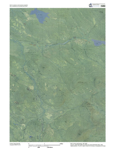 ME-B Pond: GeoChange 1981-2009 Preview 1