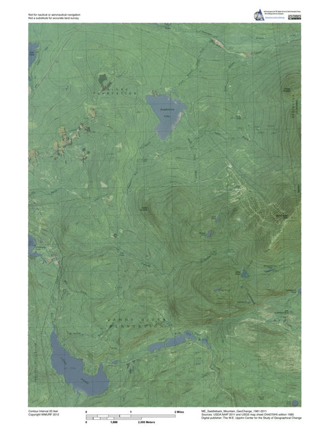 ME-Saddleback Mountain: GeoChange 1981-2011 Preview 1