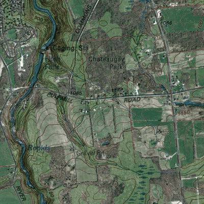 NY-QUE-Chateaugay: GeoChange 1960-61-2011 Preview 3