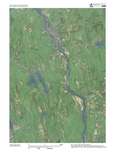 ME-Livermore Falls: GeoChange 1964-2011 Preview 1