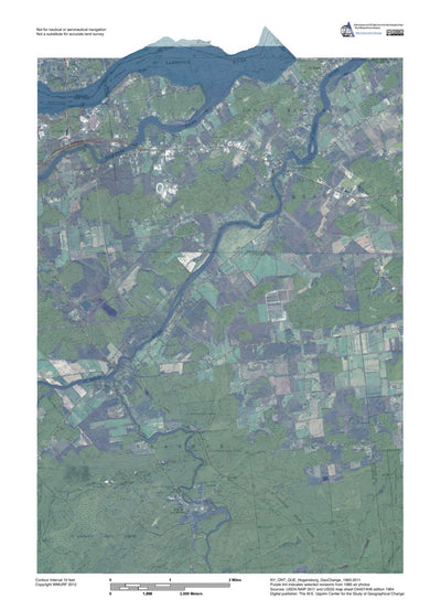 NY-ONT-QUE-Hogansburg: GeoChange 1963-2011 Preview 1
