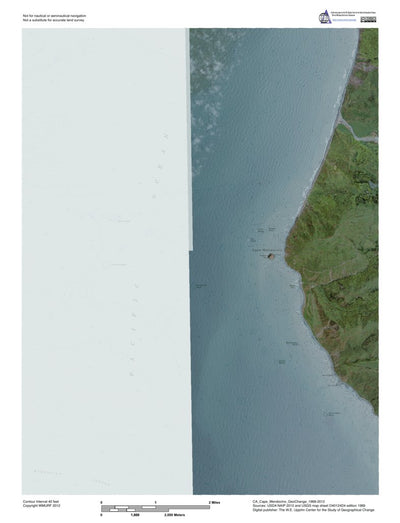 CA-Cape Mendocino: GeoChange 1968-2012 Preview 1