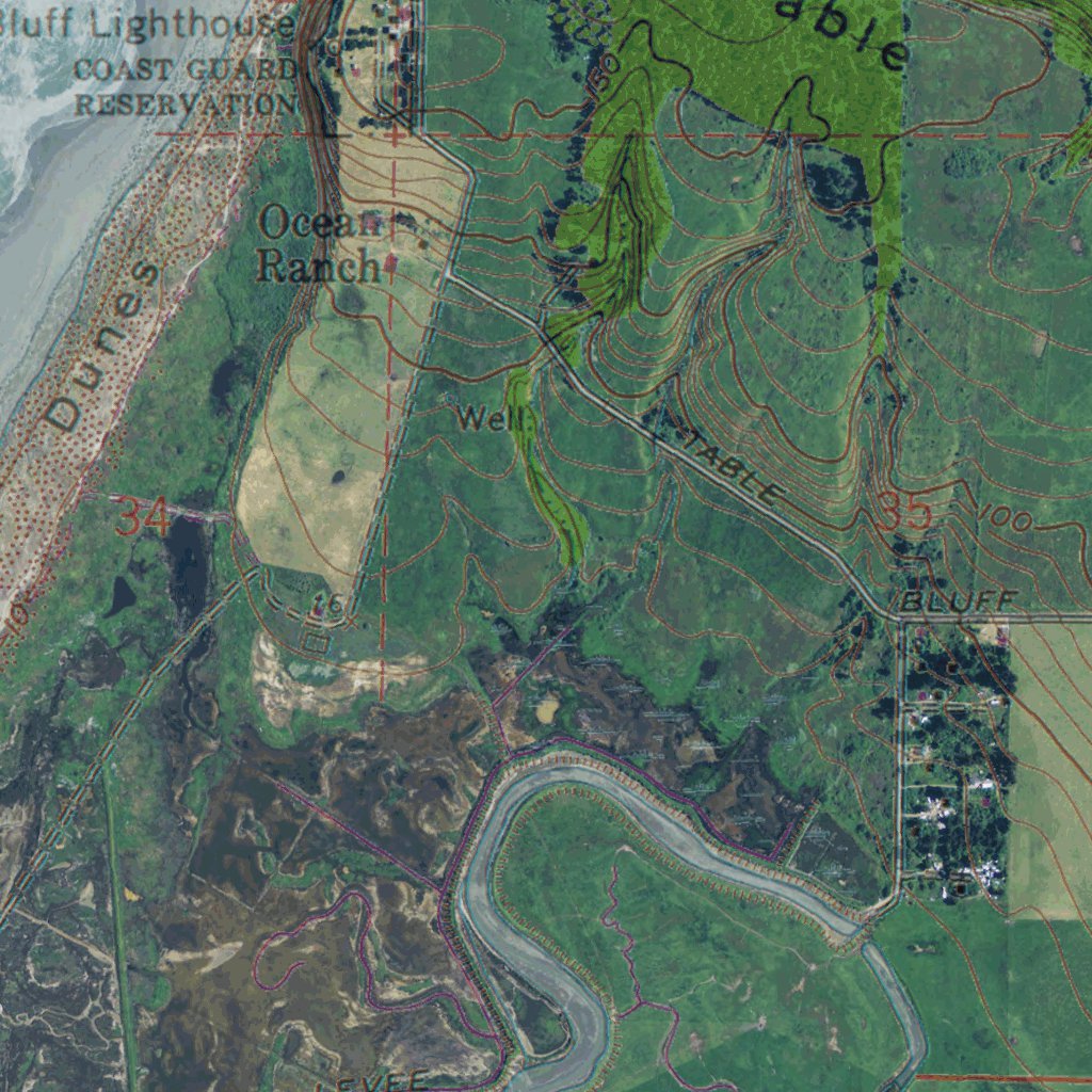 CA-Cannibal Island: GeoChange 1956-2012 Map by Western Michigan ...