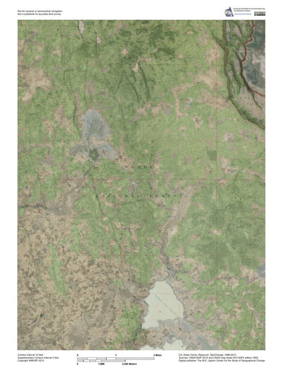 CA-Dead Horse Reservoir: GeoChange 1989-2012 Preview 1