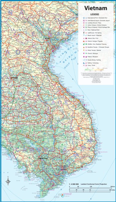 Vietnam 1:4,000,000 - ITMB Preview 1