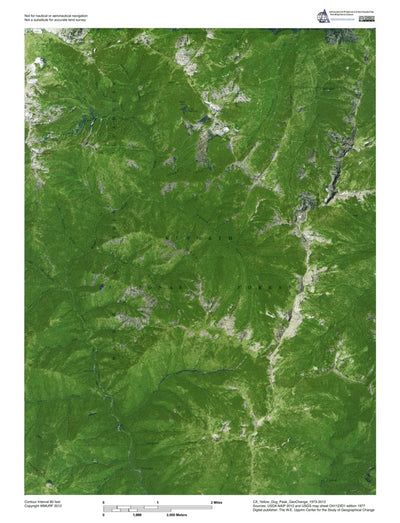 CA-Yellow Dog Peak: GeoChange 1973-2012 Preview 1
