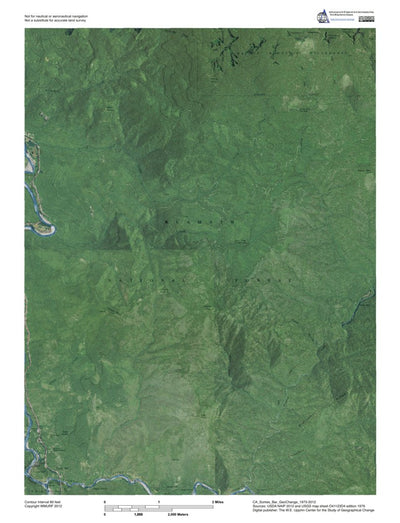 CA-Somes Bar: GeoChange 1973-2012 Preview 1
