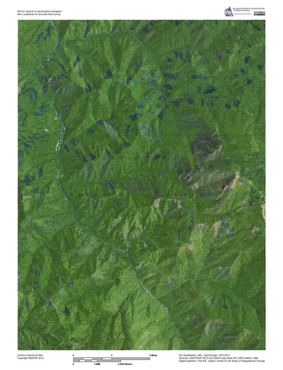 CA-Huckleberry Mtn: GeoChange 1972-2012 Preview 1