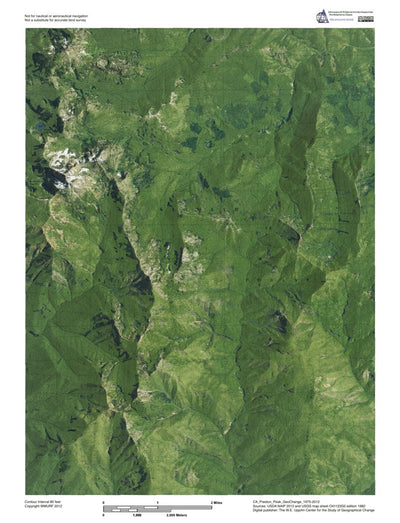 CA-Preston Peak: GeoChange 1975-2012 Preview 1