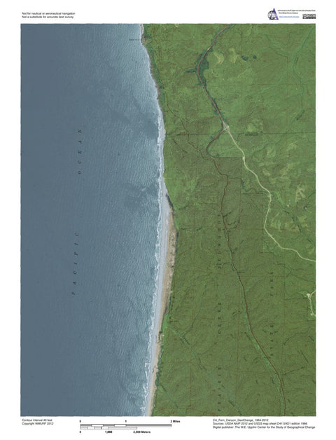 CA-Fern Canyon: GeoChange 1964-2012 Preview 1