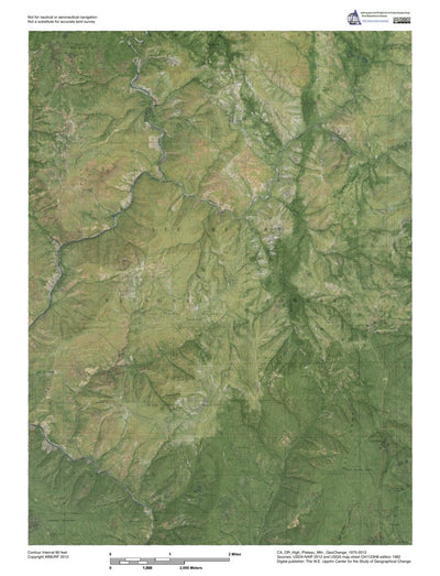 CA-OR-High Plateau Mtn: GeoChange 1975-2012 Preview 1