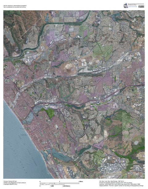 CA-San Luis Rey: GeoChange 1967-2012 Preview 1