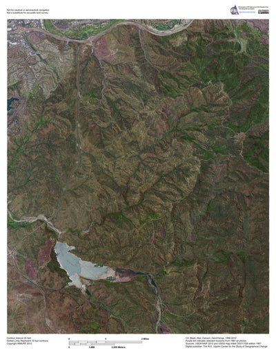 CA-Black Star Canyon: GeoChange 1966-2012 Preview 1