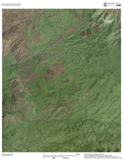 CA-Butler Peak: GeoChange 1969-2012 Preview 1