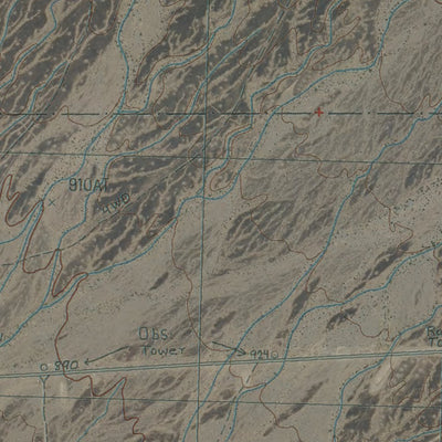 AZ-Red Bluff Mountain NW: GeoChange 1982-2012 Preview 2