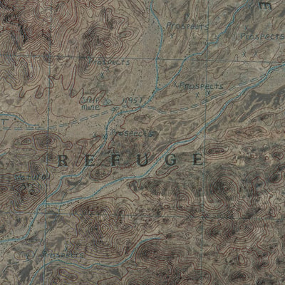AZ-Red Bluff Mountain NW: GeoChange 1982-2012 Preview 3