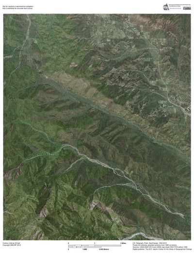 CA-Telegraph Peak: GeoChange 1952-2012 Preview 1