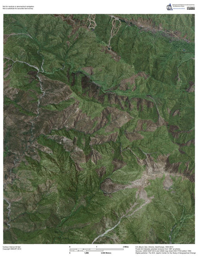 CA-Mount San Antonio: GeoChange 1952-2012 Preview 1