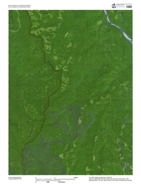 CA-Holter Ridge: GeoChange 1976-2012 Preview 1