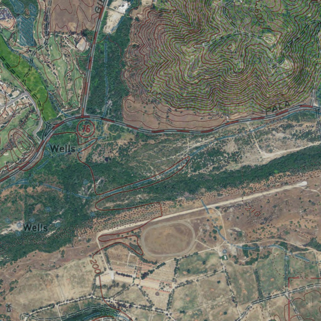 CA-Bonsall: GeoChange 1967-2012 Map by Western Michigan University ...