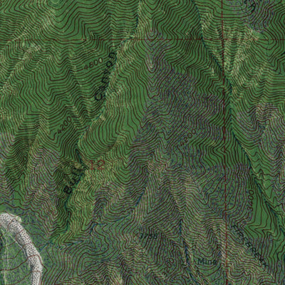 CA-Cucamonga Peak: GeoChange 1966-2012 Preview 2