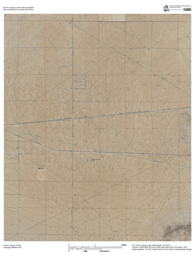 CA-Twelve Gauge Lake: GeoChange 1972-2012 Preview 1