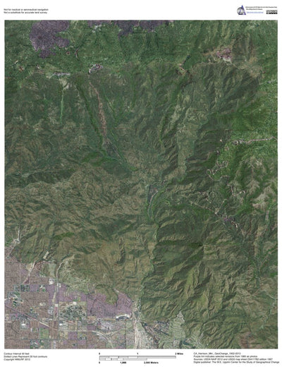 CA-Harrison Mtn.: GeoChange 1952-2012 Preview 1