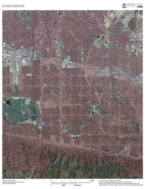 CA-Van Nuys: GeoChange 1964-2012 Preview 1