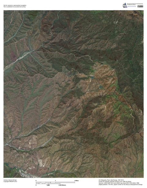 CA-Margarita Peak: GeoChange 1967-2012 Preview 1