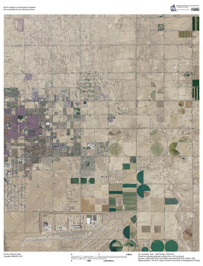 CA-Lancaster East: GeoChange 1956-2012 Preview 1