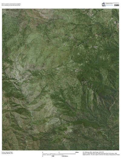 CA-Waterman Mtn.: GeoChange 1957-2012 Preview 1
